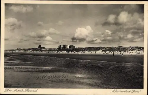 Ak Nordseebad Juist, Strand