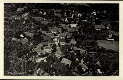 Ak Erlach Großerlach in Württemberg, Luftaufnahme