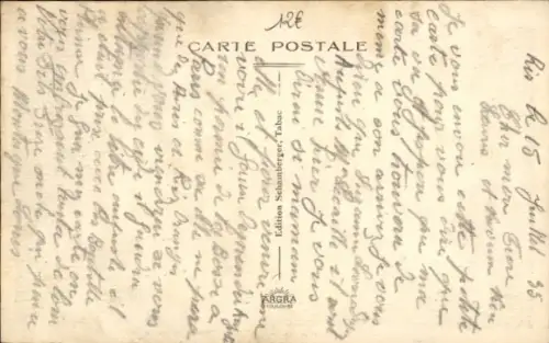 Ak Ris Orangis Essonne, Ancienne Mairie, Rue Nationale