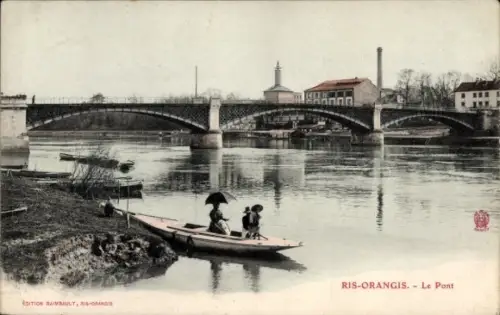 Ak Ris Orangis Essonne, Brücke
