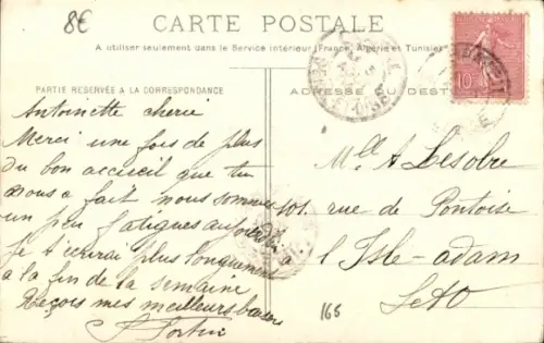 Ak Ris Orangis Essonne, Brücke