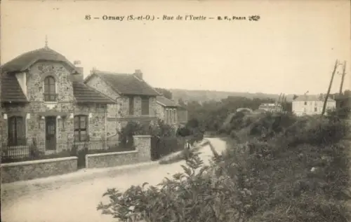 Ak Orsay Essonne, Rue de l'Yvette