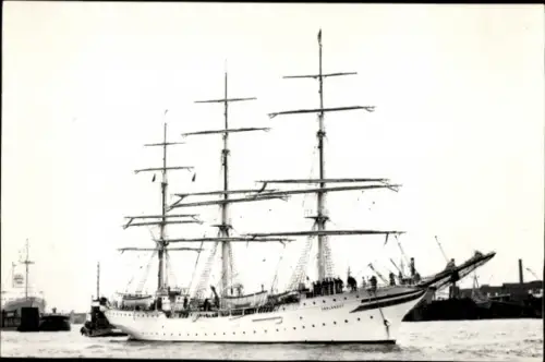 Foto Ak Segelschiff, Schiff, Hafen