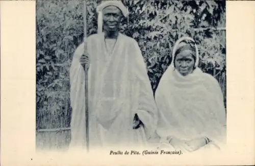 Ak Guinea, Peulhs de Pita, Französisch-Guinea