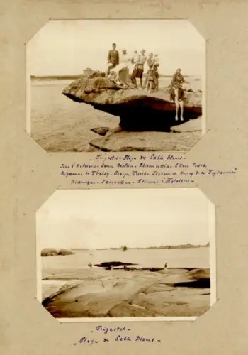 Foto Tregastel Cotes d'Armor, Felsen, Menschen