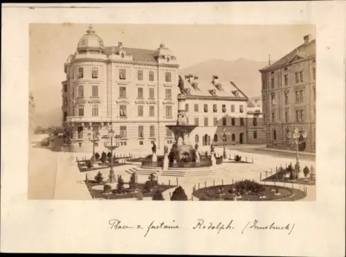 Foto Innsbruck in Tirol, Rudolfsbrunnen