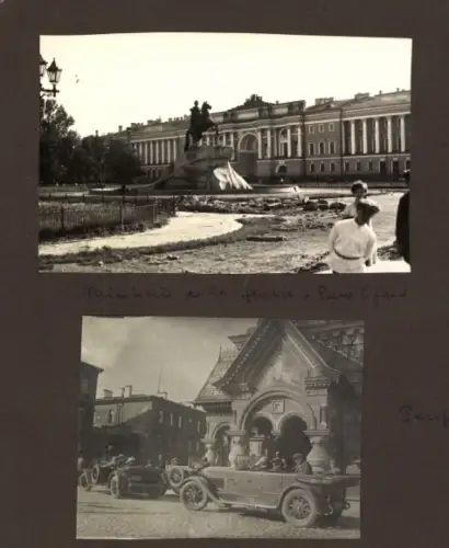 Foto Leningrad Sankt Petersburg Russland, Denkmal, Autos, Amtsgebäude