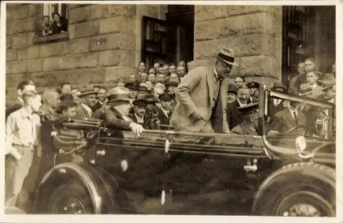 Foto Ak Hugo Eckener, Nachfolger von Graf Zeppelin