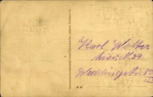 Ak Kitty Wolters und Partner, Phänomenaler Schulter-Stelzen-Akt