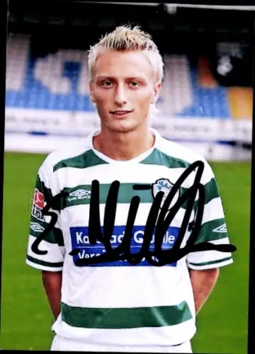 Autogrammkarte Fußballer des SpVgg Greuther Fürth, Autogramm