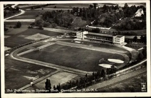 Ak Bad Blankenburg in Thüringen, Sportschule