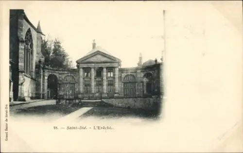 CPA Saint-Dié-des-Vosges, L'Evêché