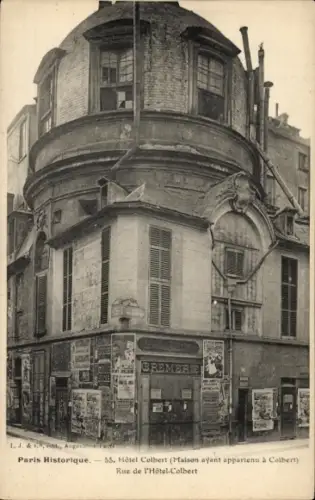 CPA Paris V, Rue de l'Hôtel Colbert, Hôtel Colbert