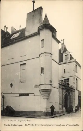 Ak Paris VI, Rue d'Hautefeuille