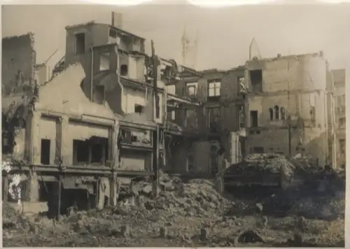 Original Foto Berlin Schöneberg, Lutherstr. 14-18, SCALA-Varieté-Theater, um 1945/46, ca. 12 x 17 cm