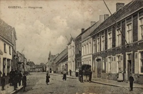 Ak Ghistelles Gistel Ghistel Westflandern, Hoogstraat