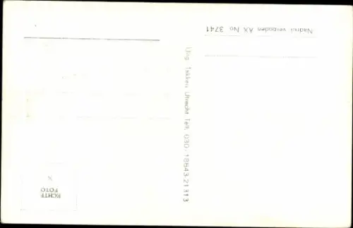 Ak Sänger Johnny Ray, Portrait mit Zigarette