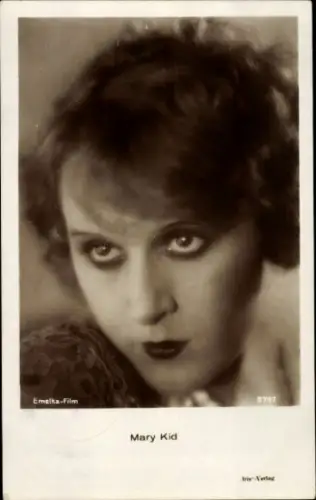 Ak Schauspielerin Mary Kid, Portrait