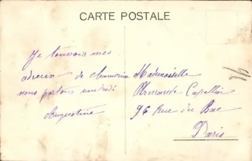 Ak Chamonix Mont Blanc Haute Savoie, Viaduc de Sainte-Marie, Mont-Blanc, Chemin de fer de Chamonix