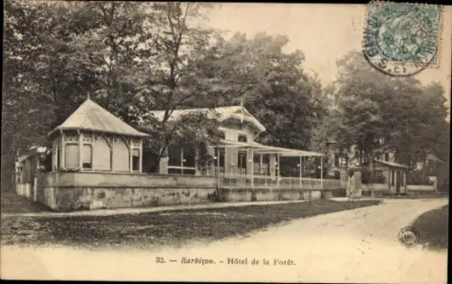 Ak Barbizon Seine et Marne, Hotel de la Foret