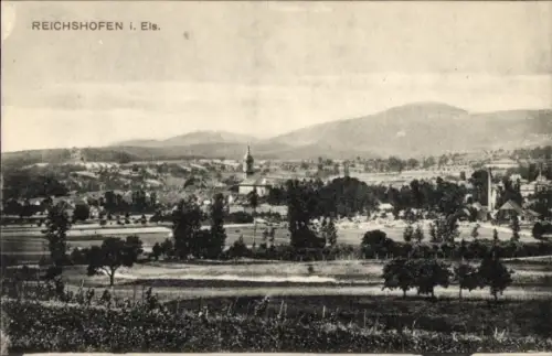 Ak Reichshoffen Reichshofen Elsass Bas Rhin, Gesamtansicht