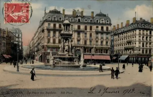 CPA Lyon Rhône, Place des Jacobins