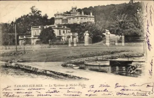 CPA Tamaris-sur-Mer Var, Résidence de Michel-Pacha