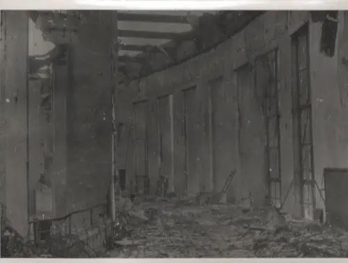 Original Fotos Berlin Tiergarten, Kroll-Oper am Königsplatz, um 1946, ca. 12 x 17 cm