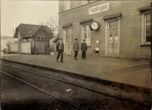Foto Feudingen Bad Laasphe in Westfalen, Bahnhof, Bahnsteig