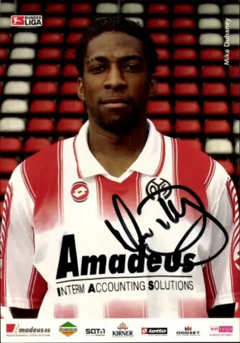 Autogrammkarte Fußballer Mike Duhaney, 1. FSV Mainz 05, Autogramm