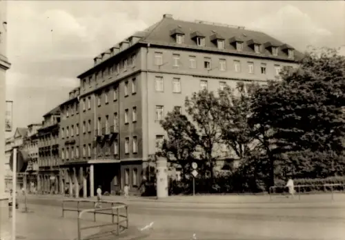 Ak Zwickau in Sachsen, HO-Hotel Wagner, Bahnhofstraße