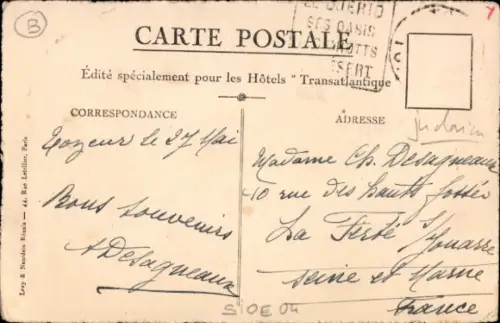 Judaika Ak Tozeur Tunesien, Jüdinnen waschen Wäsche