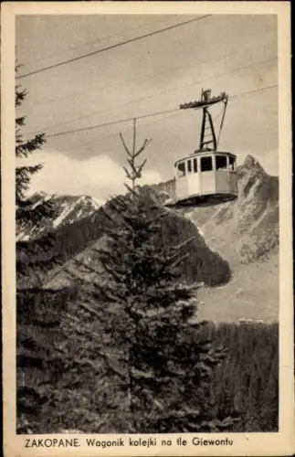 Ak Zakopane Hohe Tatra Polen, Seilbahn