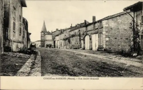 CPA Condé en Barrois Les Hauts de Chée Meuse, Rue André Arnould