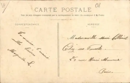 CPA Saint Walfroy Ardennes, Les Batiments