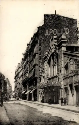 CPA Paris IX, Rue de Clichy, Apollo