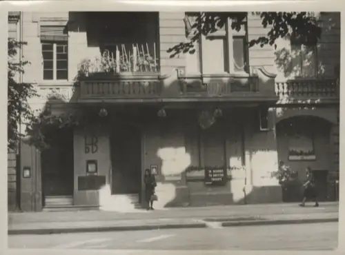 Original Foto Berlin Charlottenburg, Bleibtreustraße, Henry Bender, um 1946, ca. 12 x 17 cm