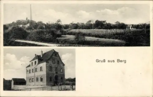 Ak Berg Ailingen Friedrichshafen am Bodensee, Gesamtansicht