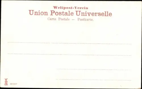 Ak Jericho Palästina, Blick auf den Ort