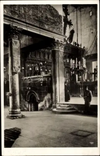 Ak Bethlehem Palästina, Geburtskirche