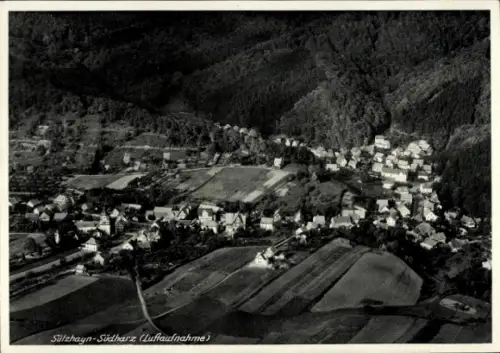Ak Sülzhayn Ellrich im Harz Thüringen, Luftaufnahme
