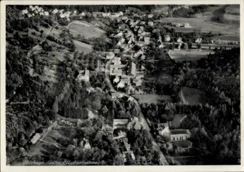 Ak Sülzhayn Ellrich im Harz Thüringen, Luftaufnahme