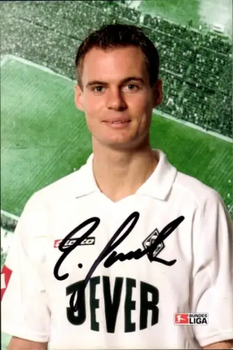 Autogrammkarte Fußballer Enrico Gaede, Borussia Mönchengladbach, Autogramm