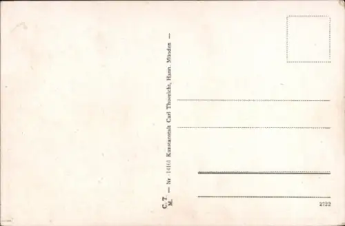 Ak Warburg in Westfalen, Warburg i. Westfalen, Rathaus, Bäume,  Architektur