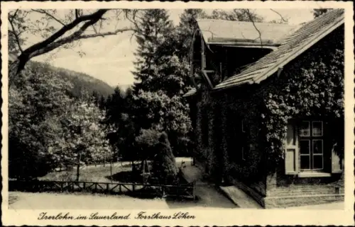 Ak Iserlohn im Märkischen Kreis, Forsthaus Löhen