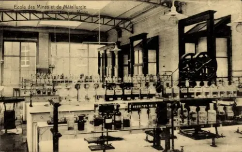 Ak Mons Wallonien Hennegau, Ecole des Mines Laboratoires de Chemie minerale