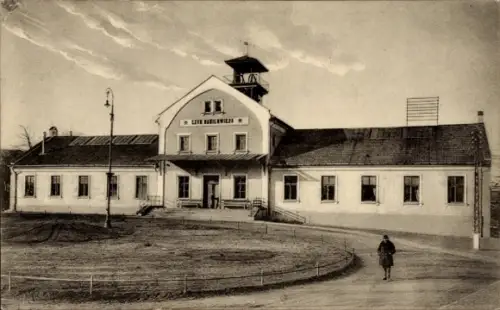 Ak Wieliczka Groß Salze Polen, Einfahrtschacht Danilowicz