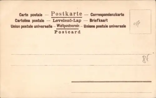 Künstler Ak de los Ríos, Ricardo, Abfahrt des Columbus, Hafenszene