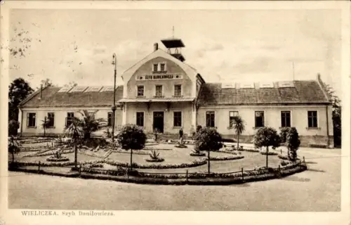 Ak Wieliczka Polen, Szyb zjazdowy Danilowicza, Zeche