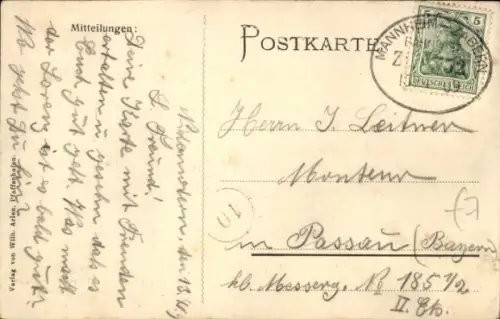 Ak Niedermodern Elsass Bas Rhin, Gesamtansicht